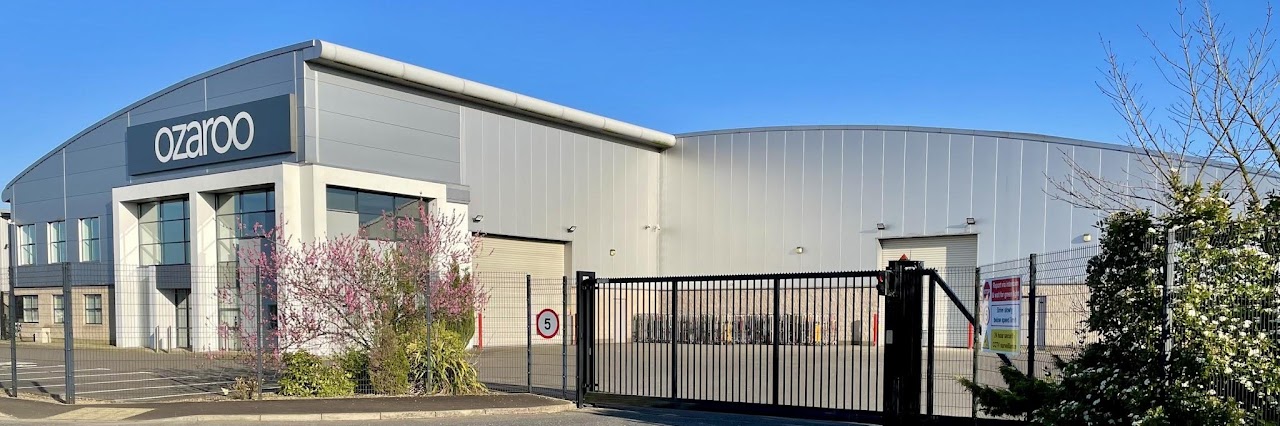 The Ozaroo distribution centre in County Antrim